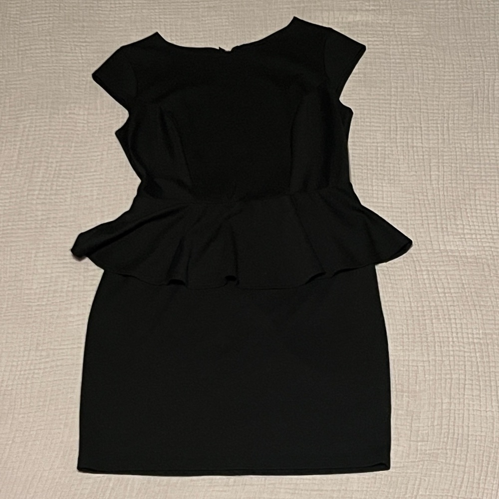 Mossimo black peplum dress